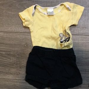 Short Sleeve and Shorts Set